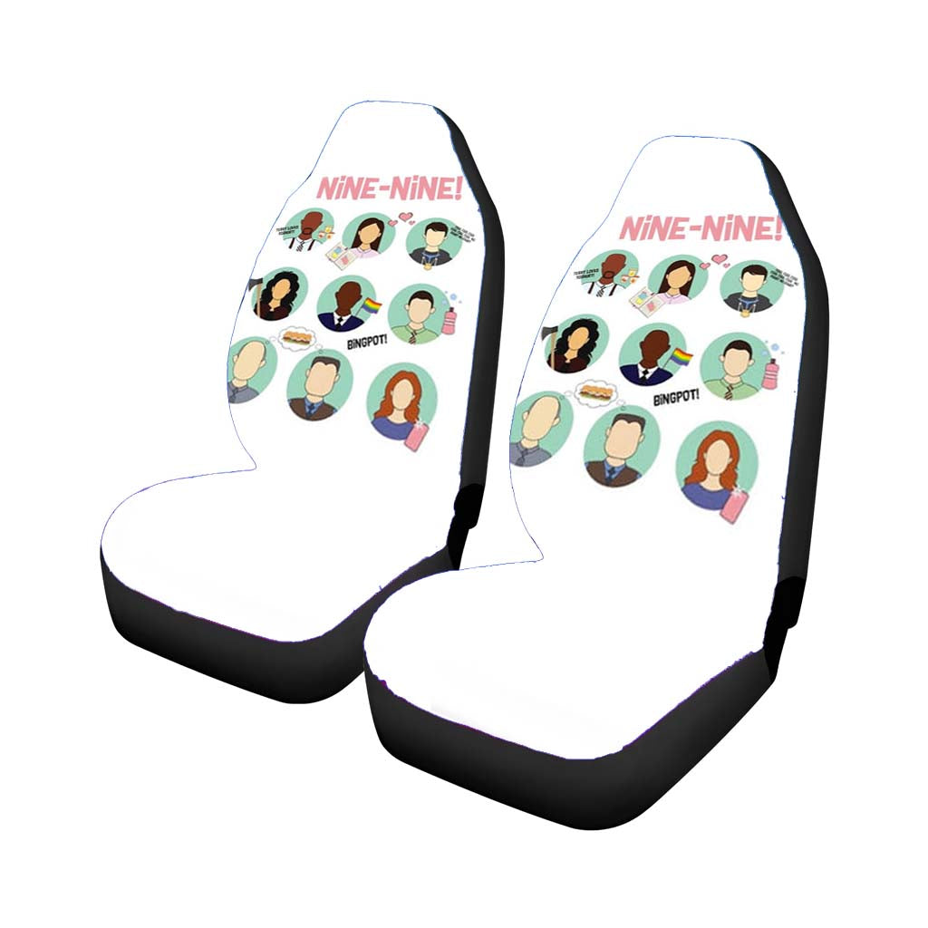 Nine Nine Characters - B99 Car Seat Covers