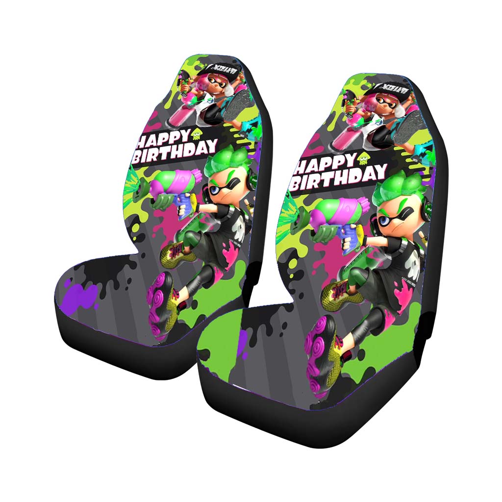 Nintendo Birthday Wallpaper Car Front Seat Covers