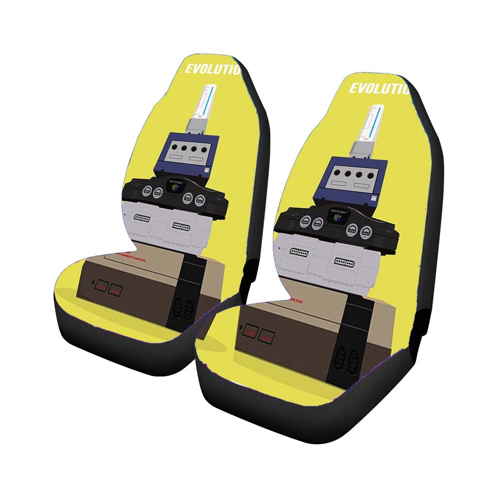 Nintendo Evolution Car Front Seat Covers