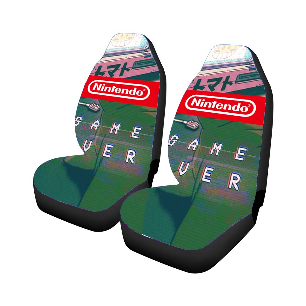 Nintendo Game Over Car Front Seat Covers