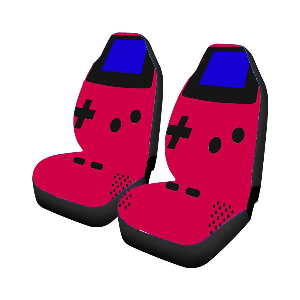 Nintendo Gameboy Pink Car Front Seat Covers