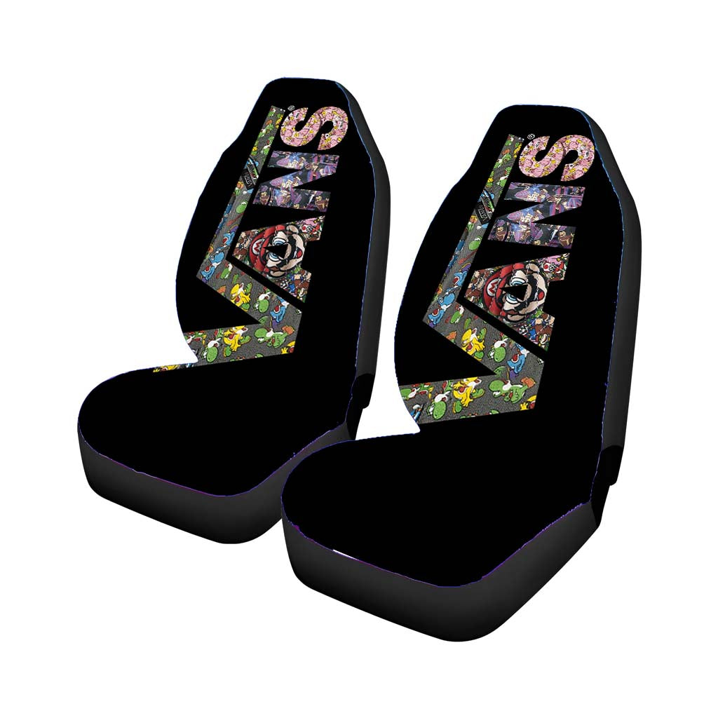 Nintendo X Vans Collabs Car Front Seat Covers