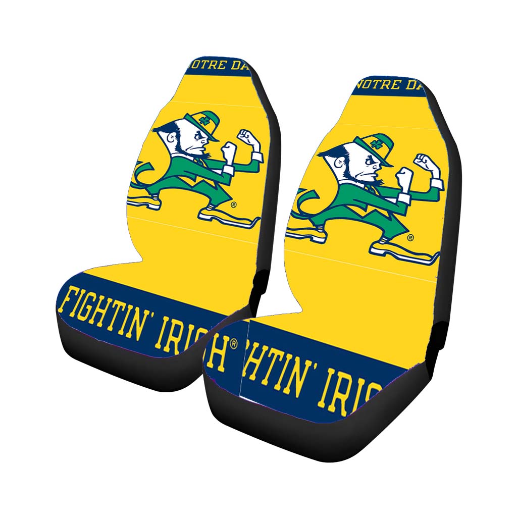 Notre Dame Fighting Irish Car Front Seat Covers