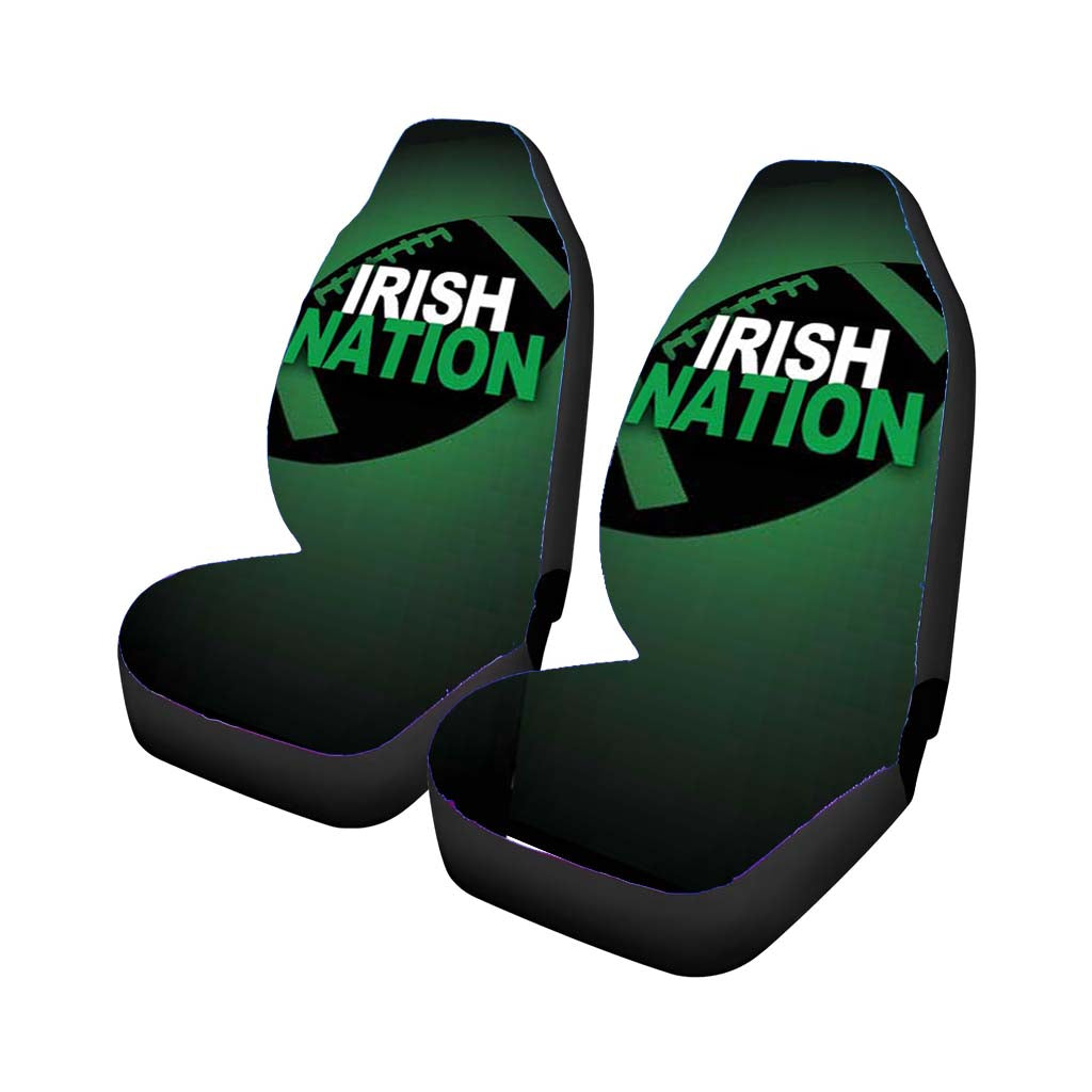 Notre Dame Irish Nation Car Front Seat Covers