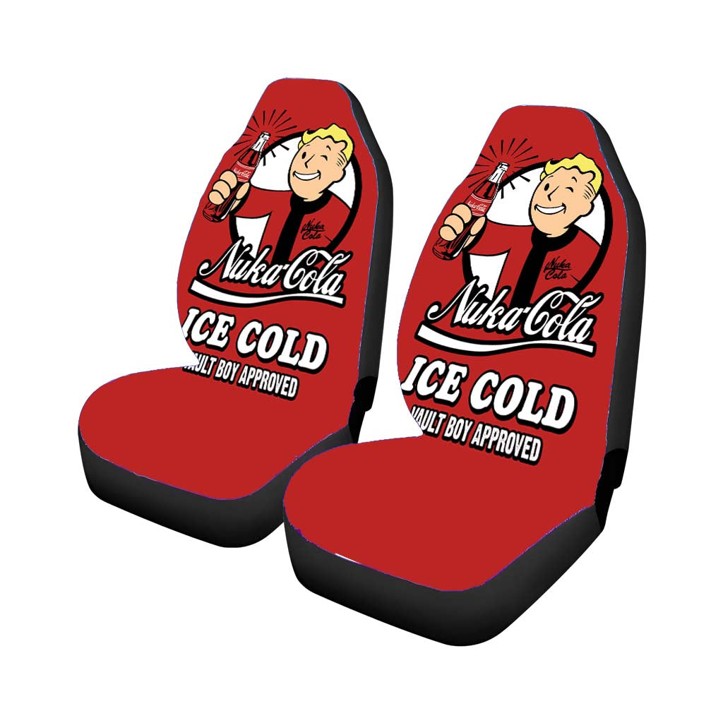 Nuka Cola Car Front Seat Covers