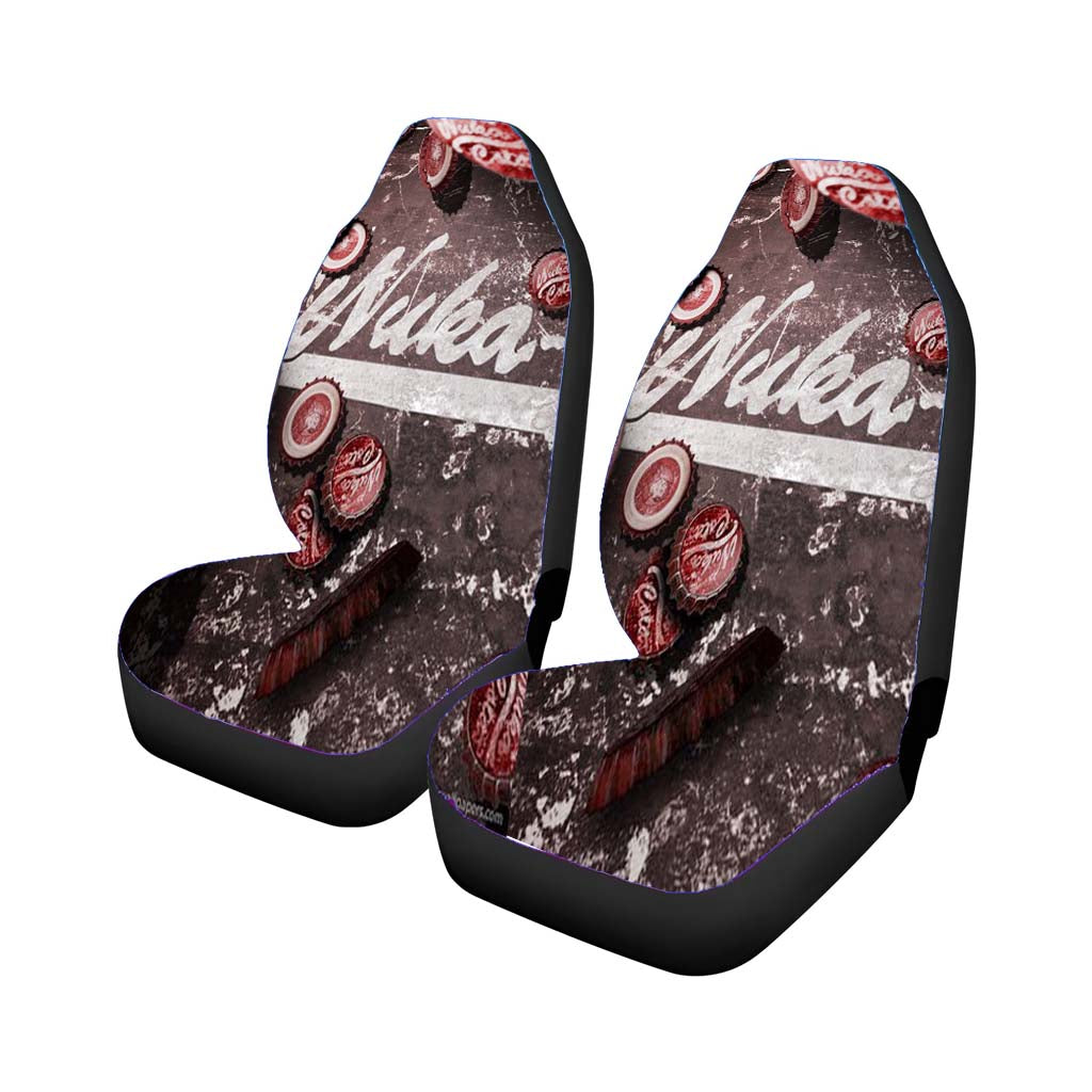 Nuka Cola Logo Car Front Seat Covers