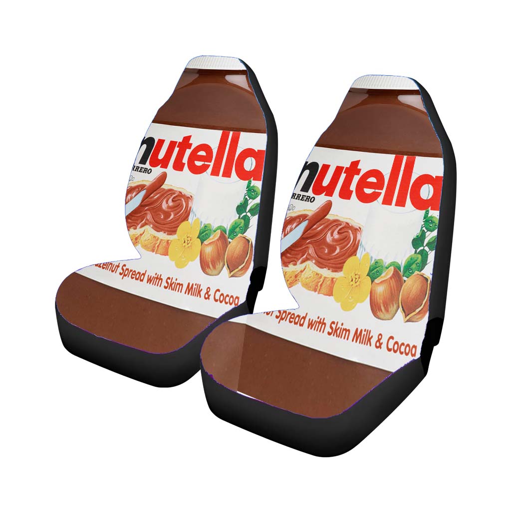 Nutella Car Front Seat Covers