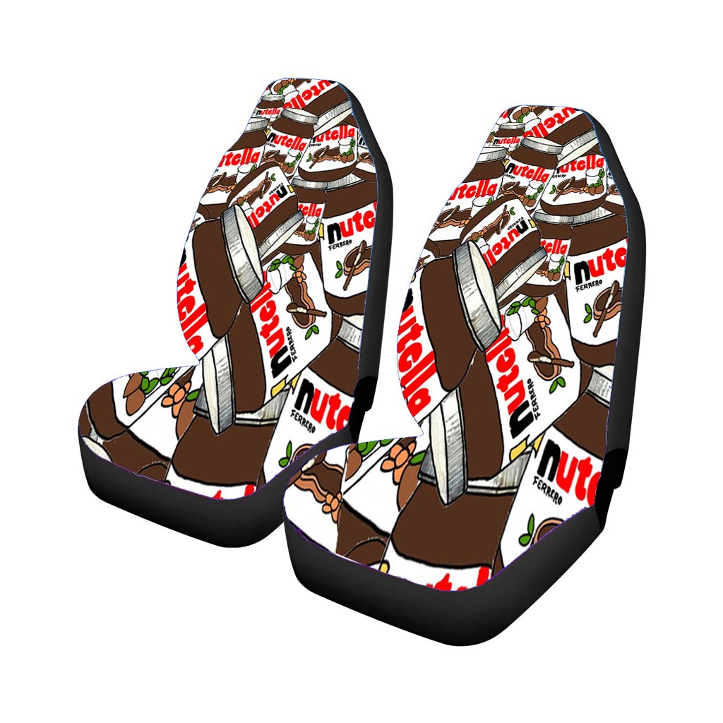 Nutella Wallpaper Car Front Seat Covers