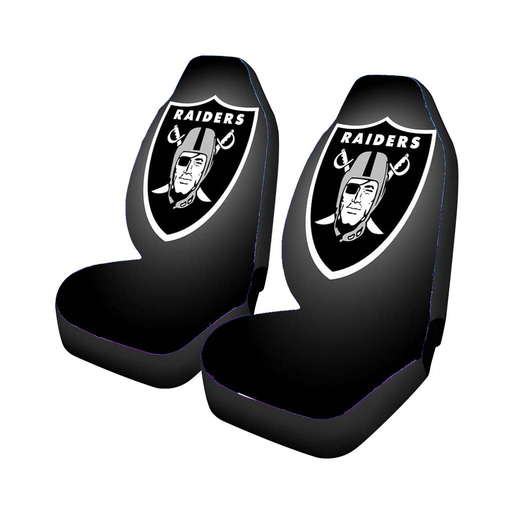 Oakland Raiders Emblem Car Seat Covers