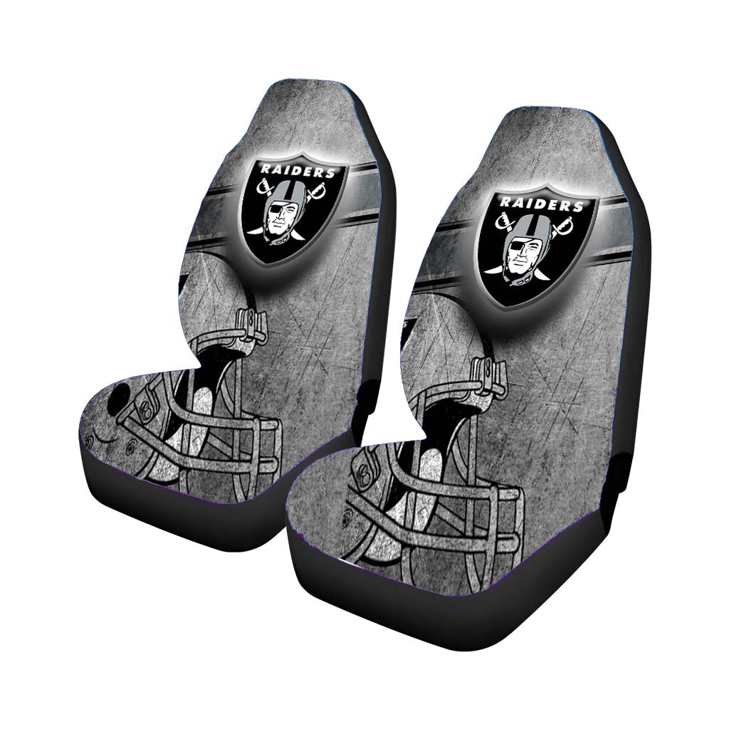 Oakland Raiders Logo Car Seat Covers