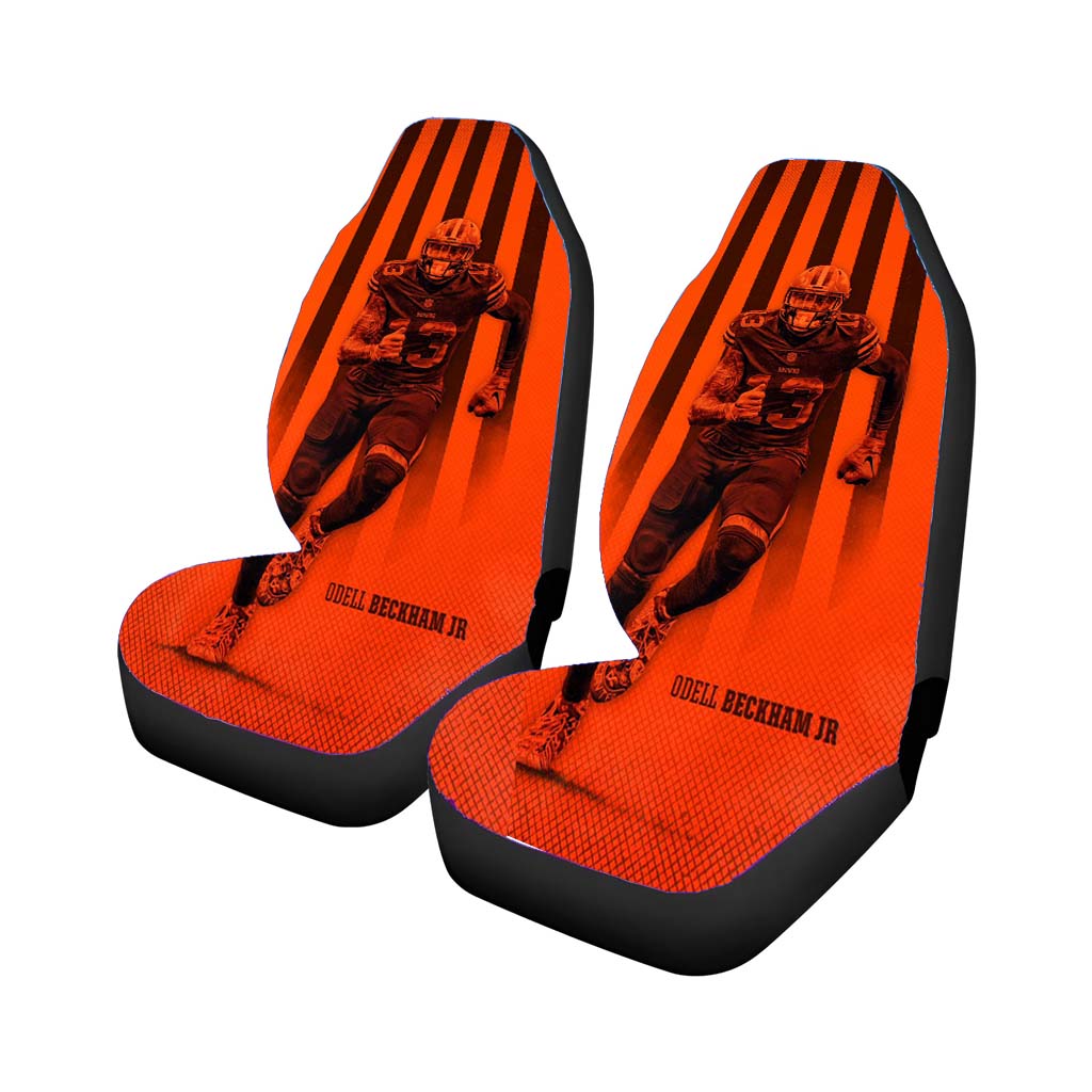 Odell Beckham Jr Best Cleveland Brown Player Car Seat Cover Waterproof Protection