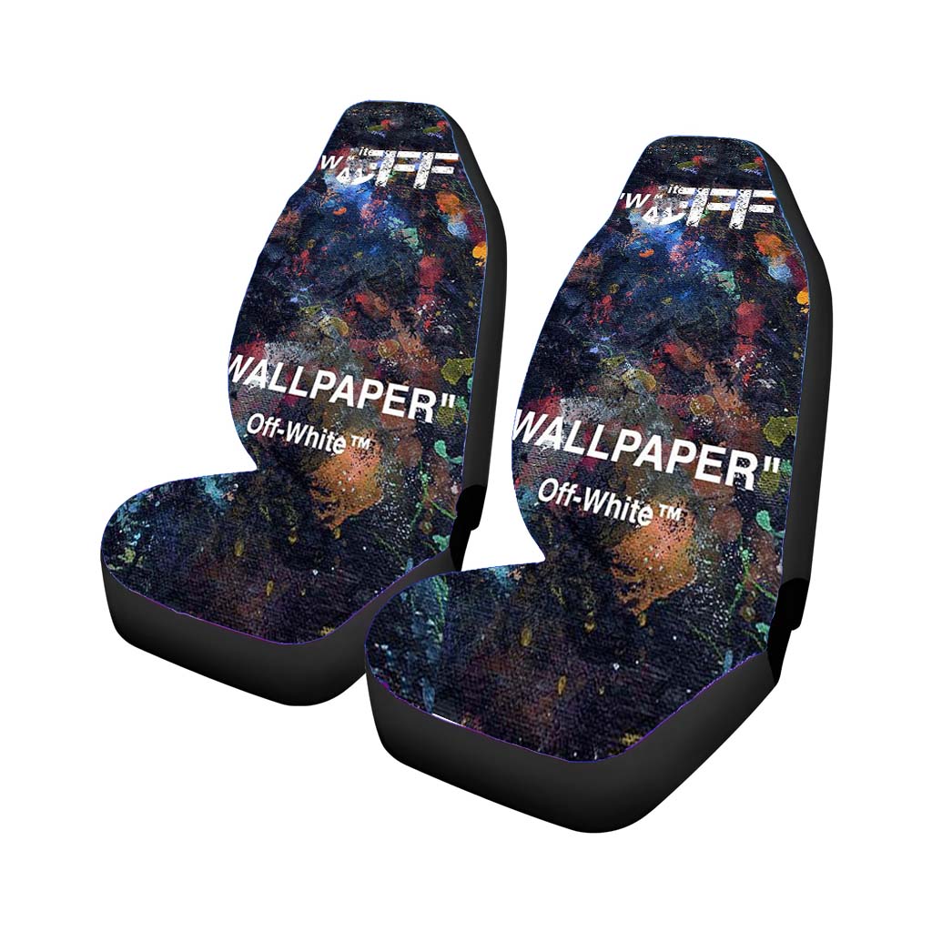 Off White Hypebeast Car Front Seat Covers