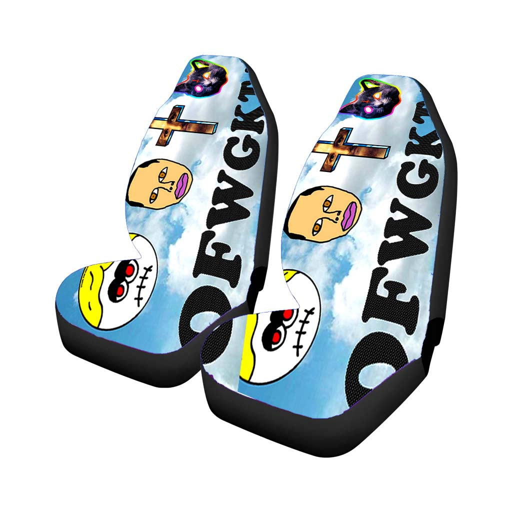 Oh Boy, It’S The Holidays Mickey Car Front Seat Covers