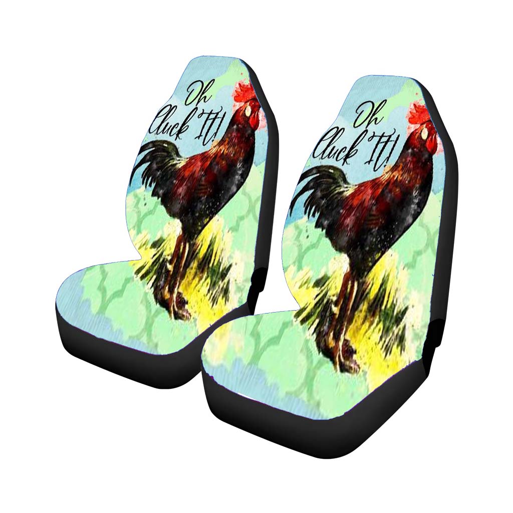 Oh, Cluck It Car Front Seat Covers