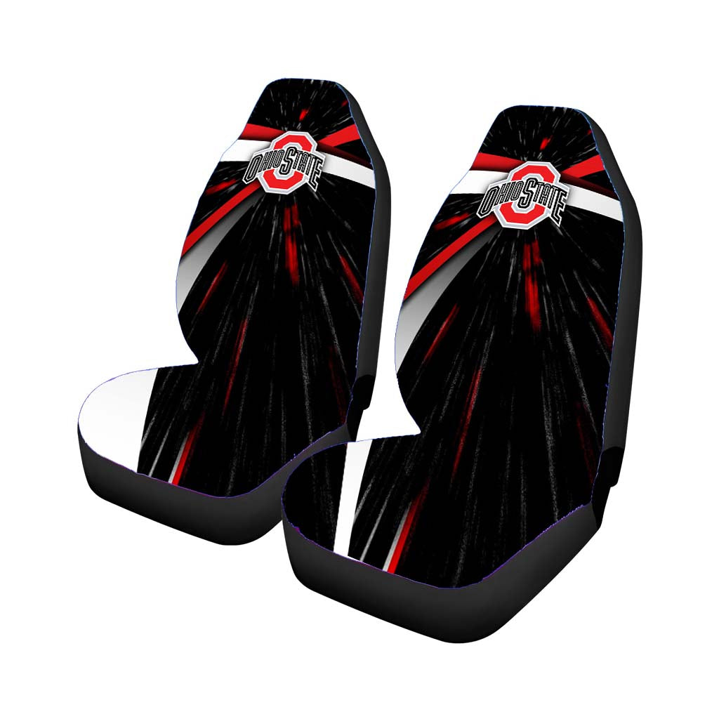 Ohio State Buckeyes Car Front Seat Covers