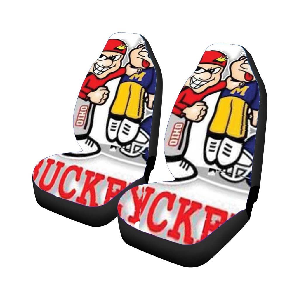Ohio State Go Buckeyes Car Front Seat Covers