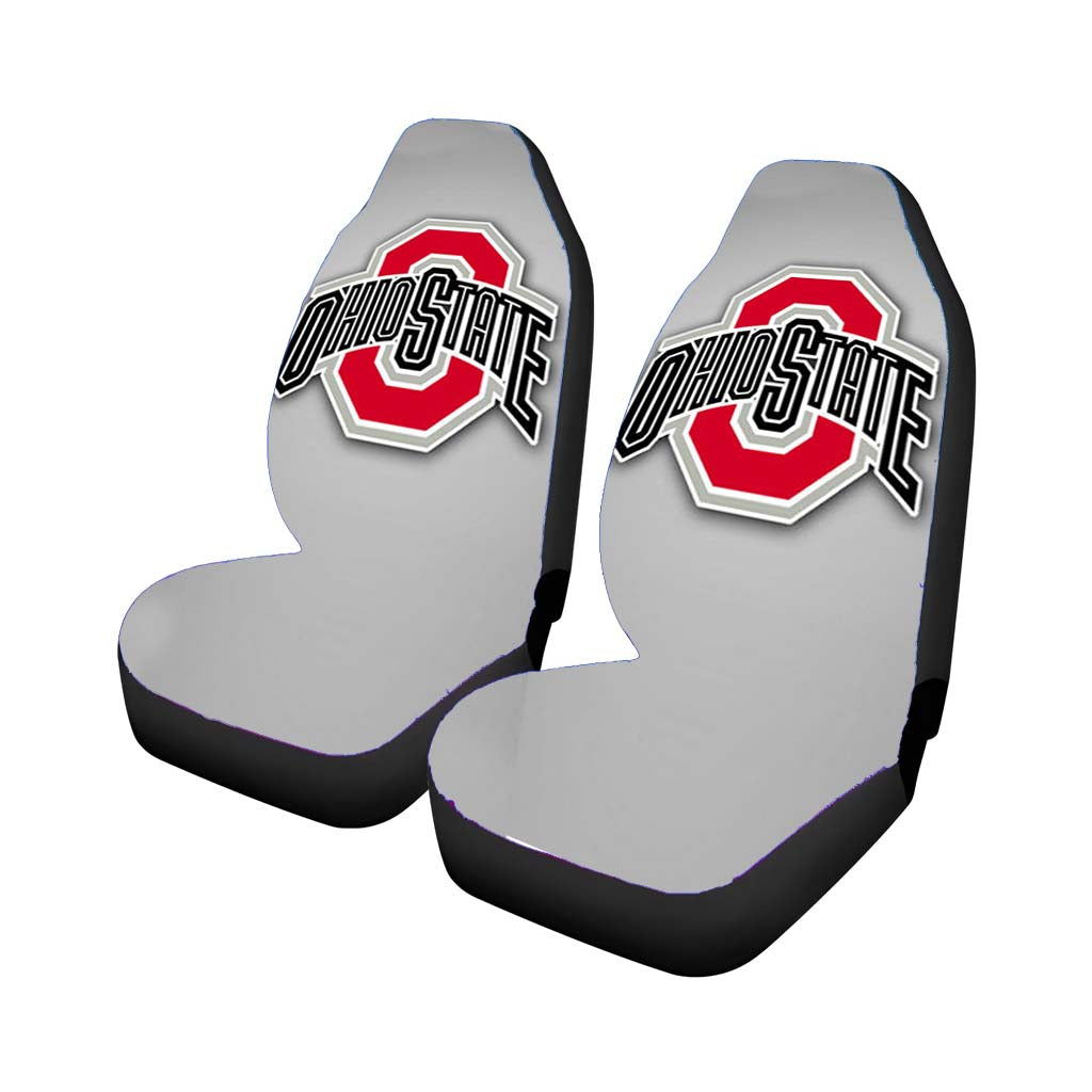 Ohio State Logo Car Front Seat Covers
