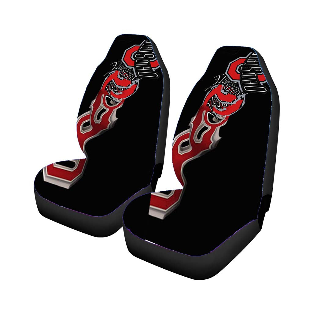 Ohio State University Art Car Front Seat Covers