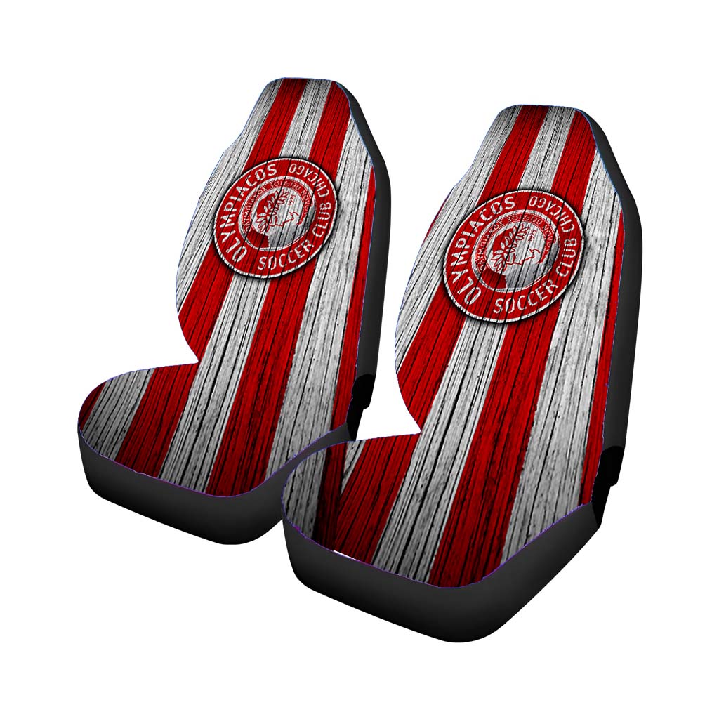 Olympiacos Soccer Club Chicago Flag Car Seat Covers