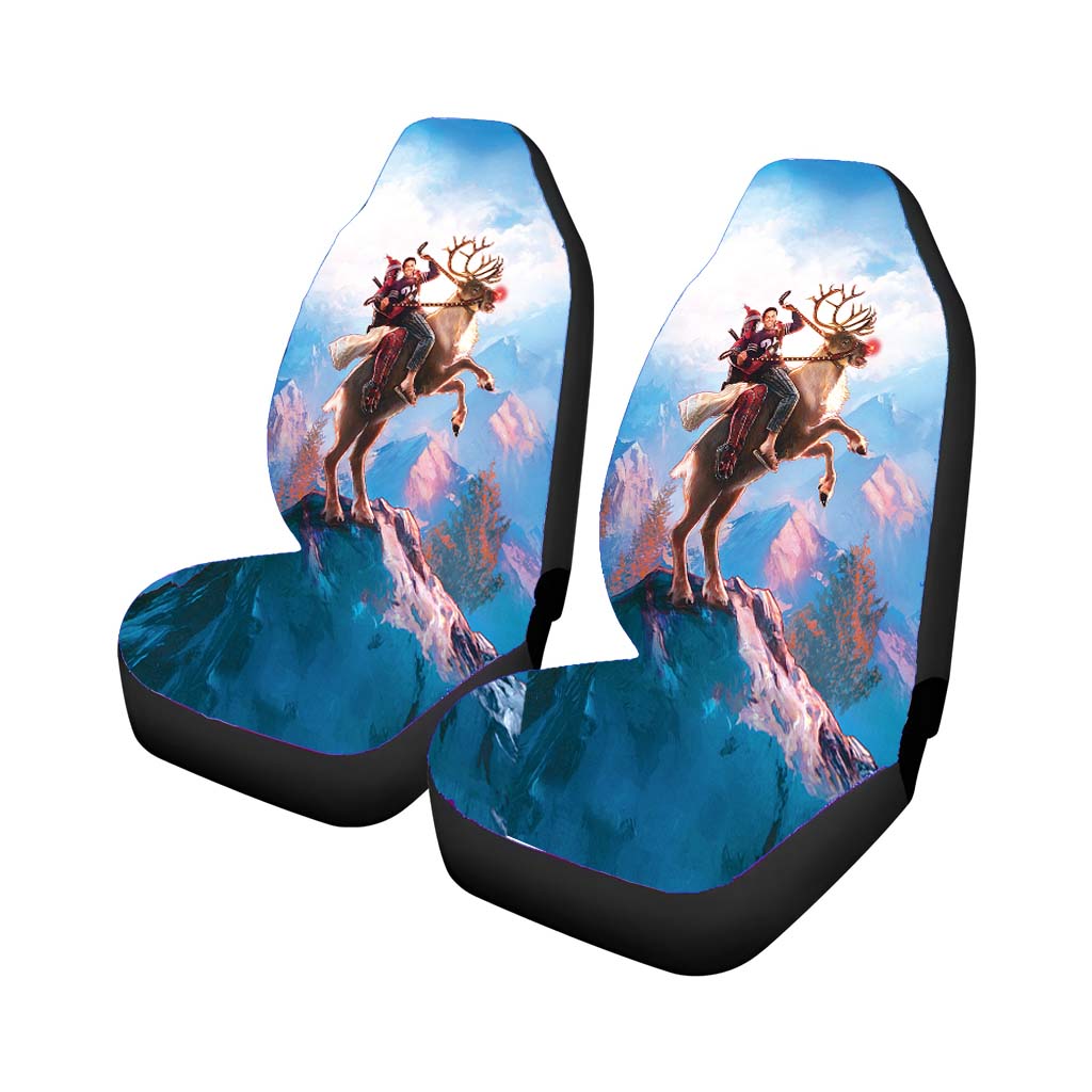 Once Upon A Deadpool Car Front Seat Covers