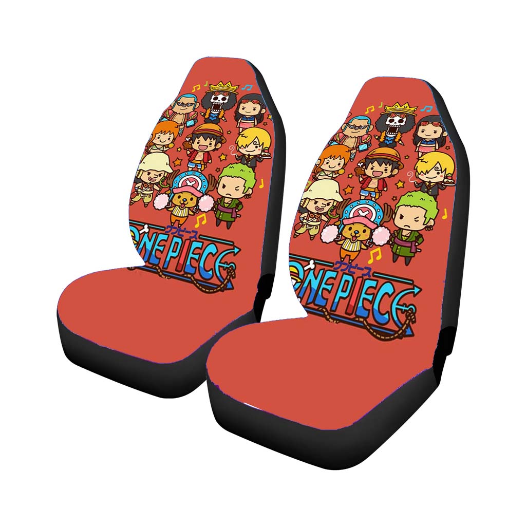 One Piece Cute Character Car Front Seat Covers