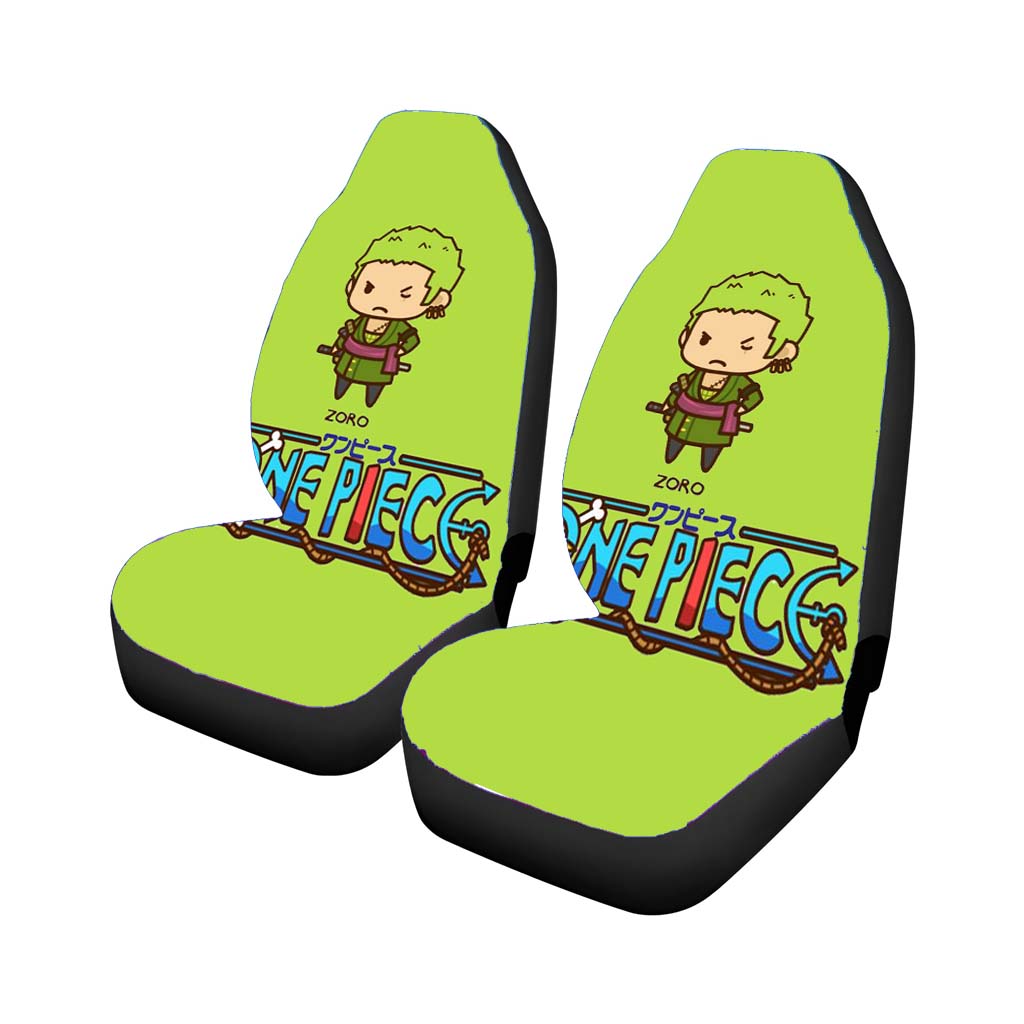One Piece Zoro Car Front Seat Covers