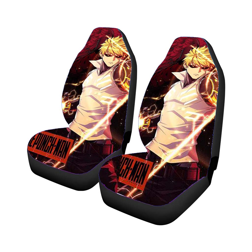 One Punch Man Car Front Seat Covers