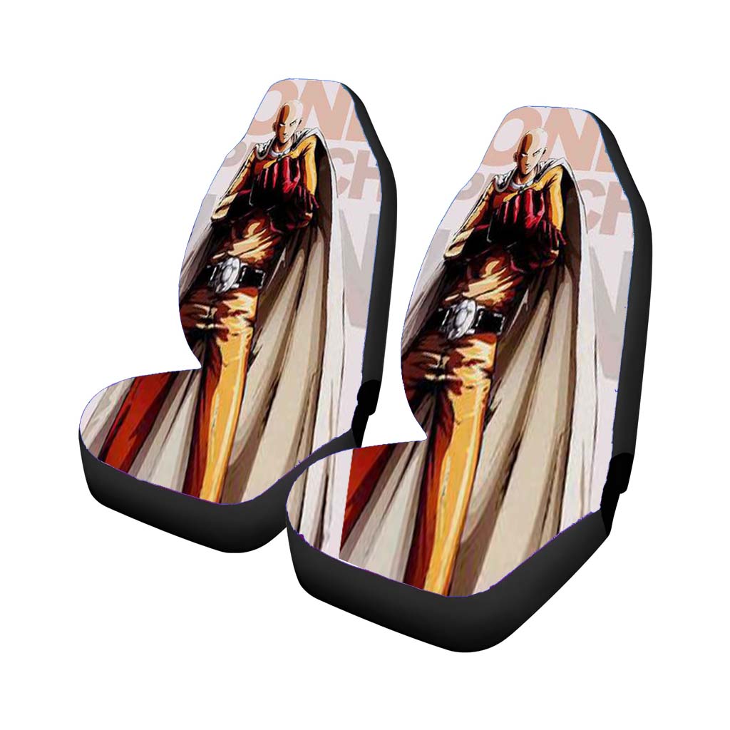 One Punch Man Saitama Car Front Seat Covers