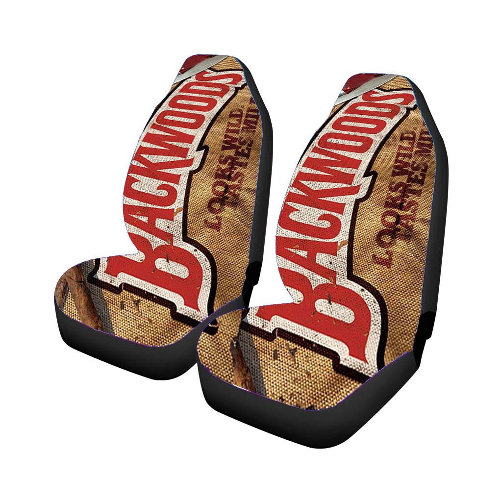 Only Backwoods Cigar Car Front Seat Covers