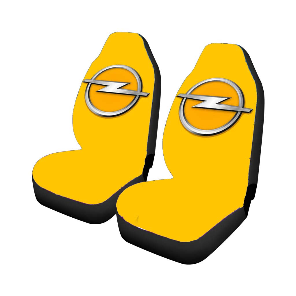 Opel Yellow Car Front Seat Covers