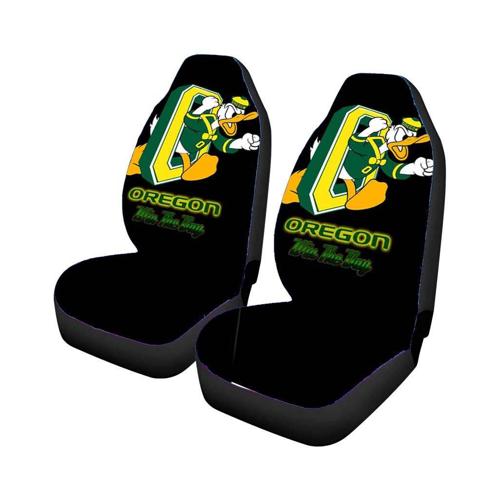 Oregon Ducks Win The Day Car Seat Cover Waterproof Protection