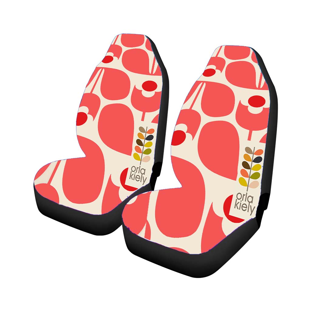 Orla Kiely Wall Flower Car Front Seat Covers