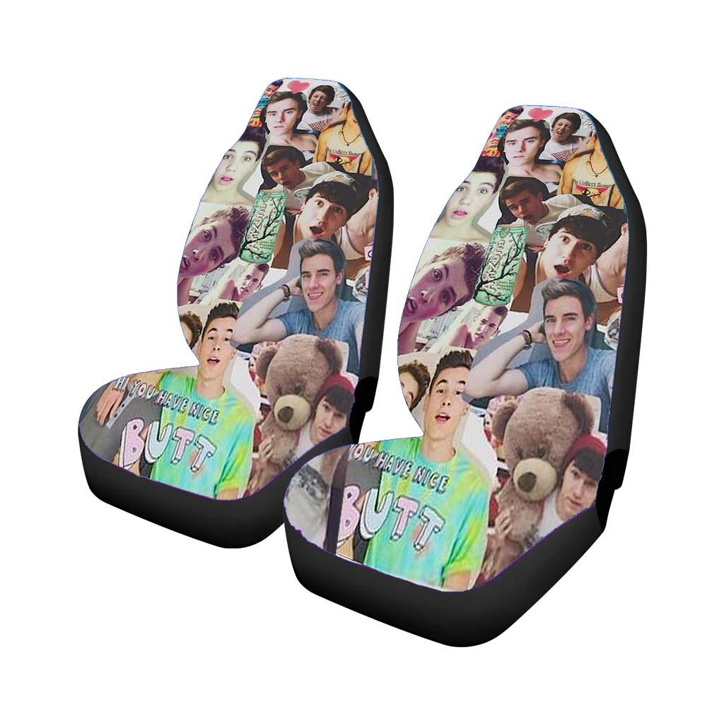 Our Second Life Collage Car Front Seat Covers