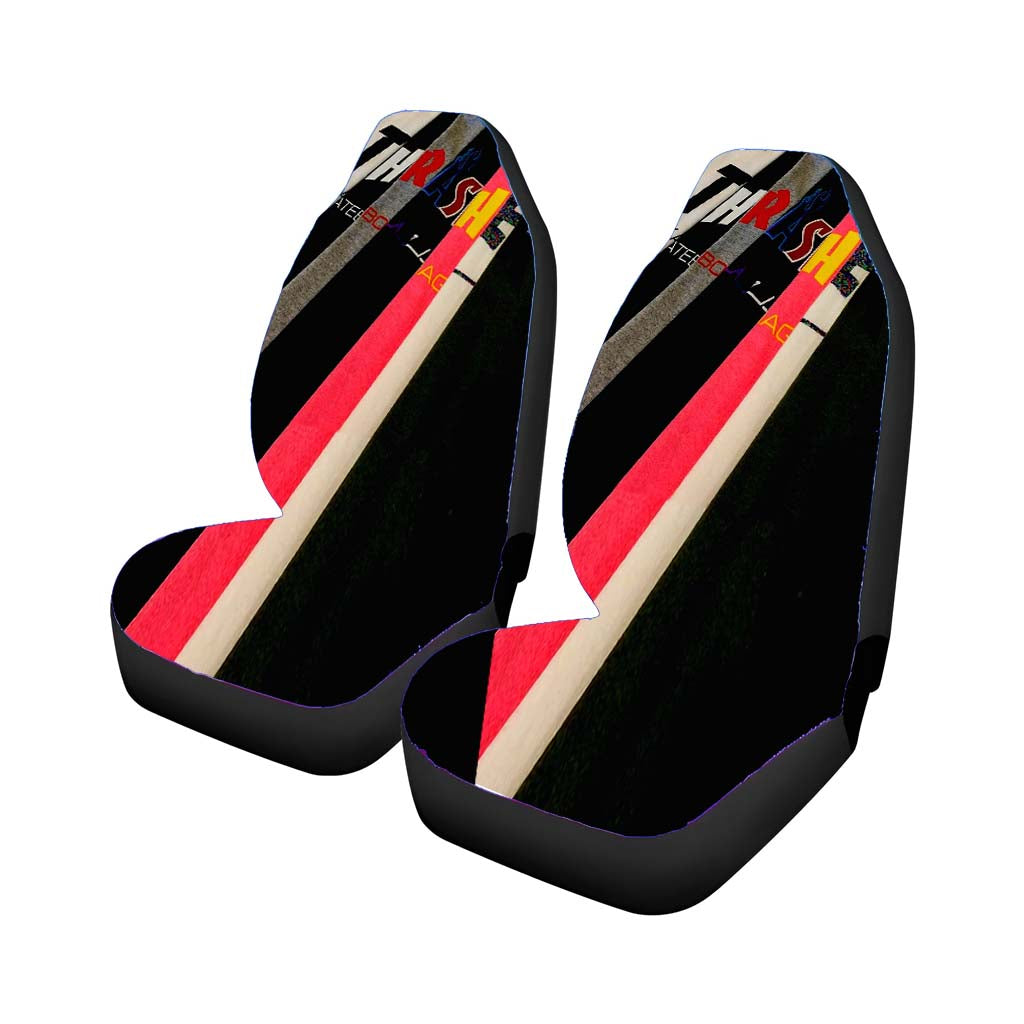Outfits With A Black Flame Thrasher Shirt Car Front Seat Covers