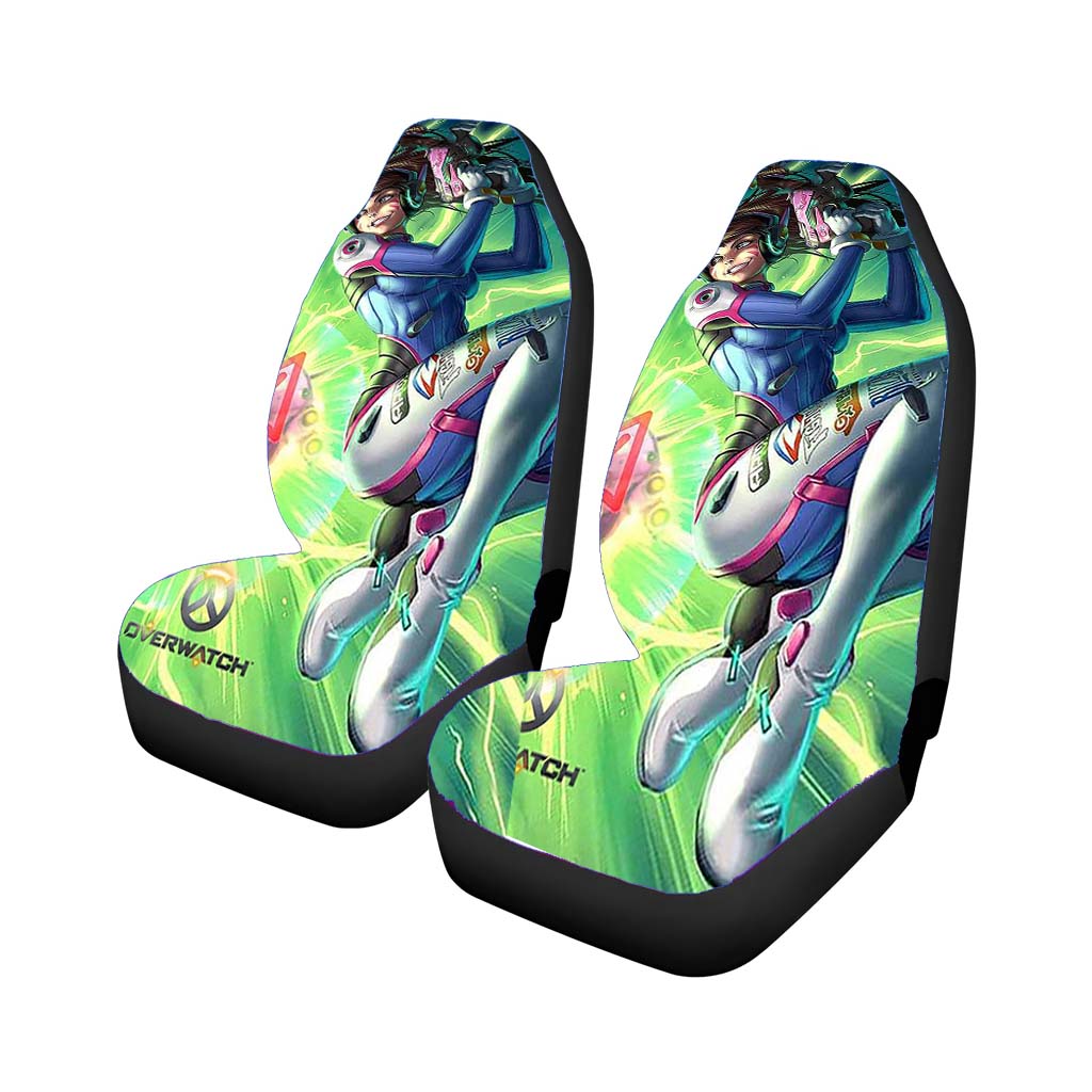 Overwatch D.Va Car Front Seat Covers