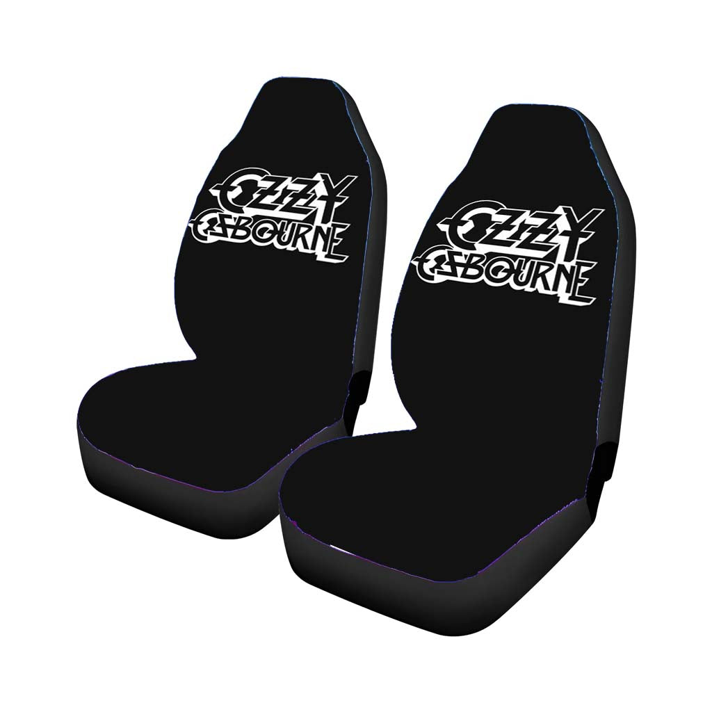 Ozzy Osbourne Black Car Front Seat Covers