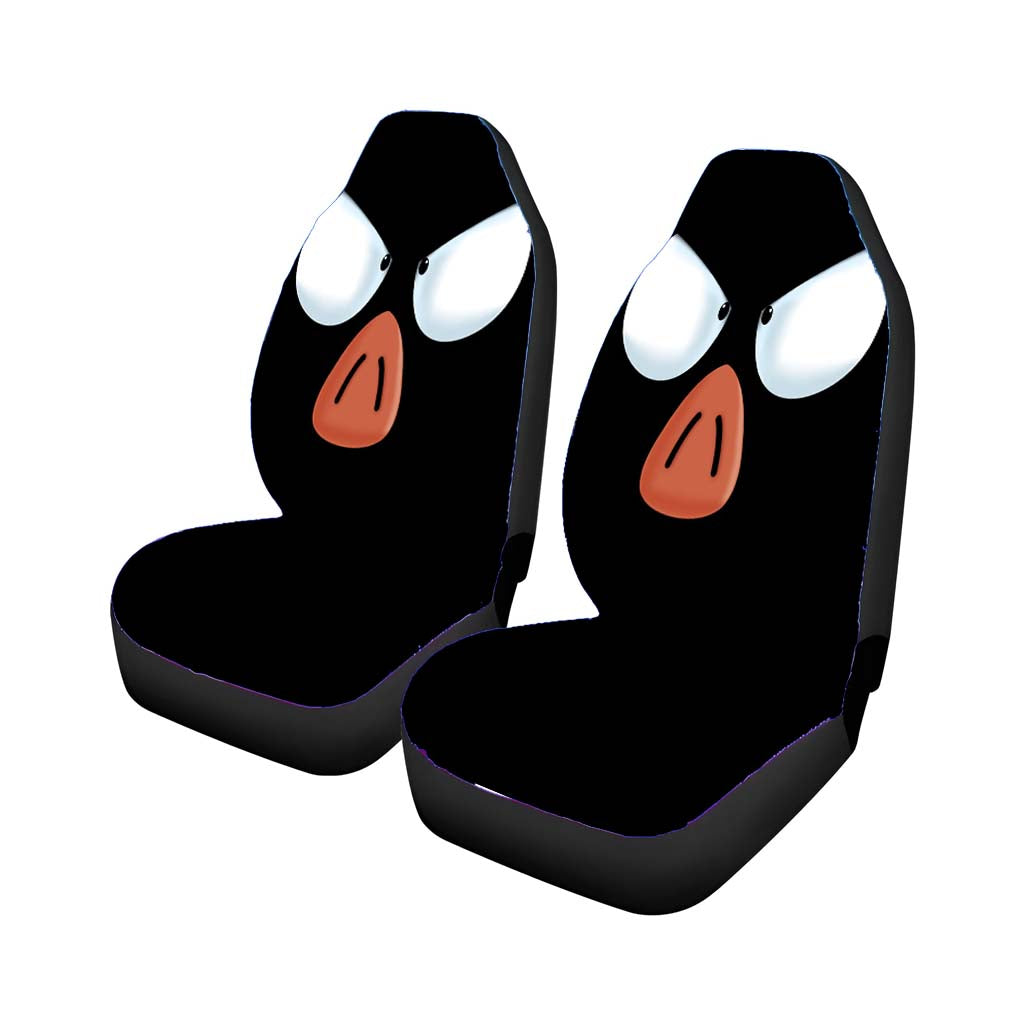 P Chan Angry Eyes Car Front Seat Covers