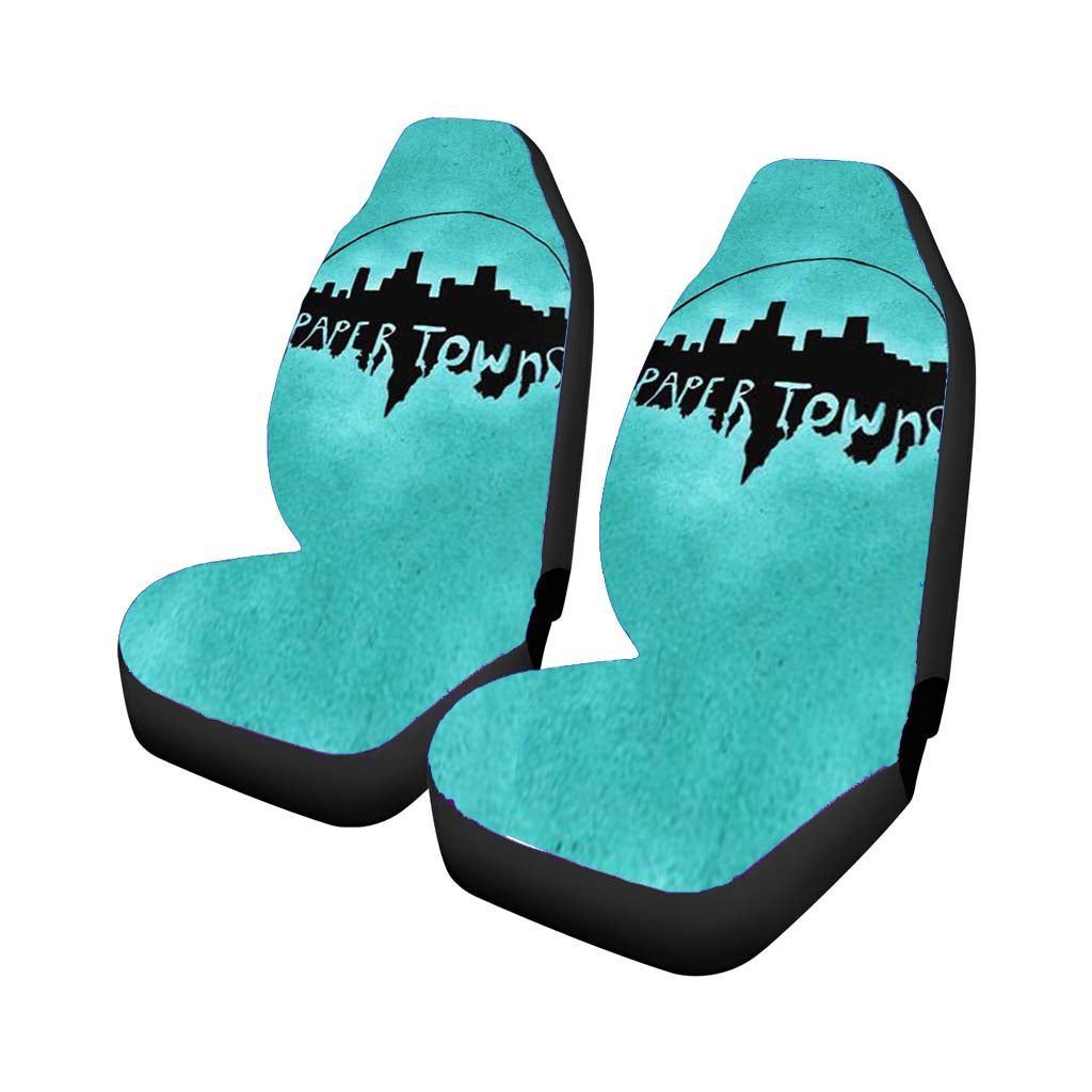 Paramore Floral Skull Car Front Seat Covers