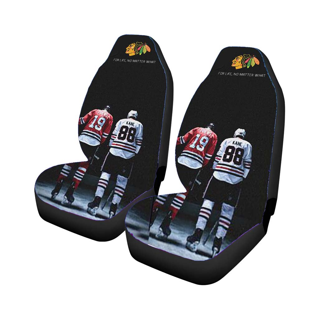 Patrick Kane And Jonathan Toews Players Nhl Car Front Seat Covers