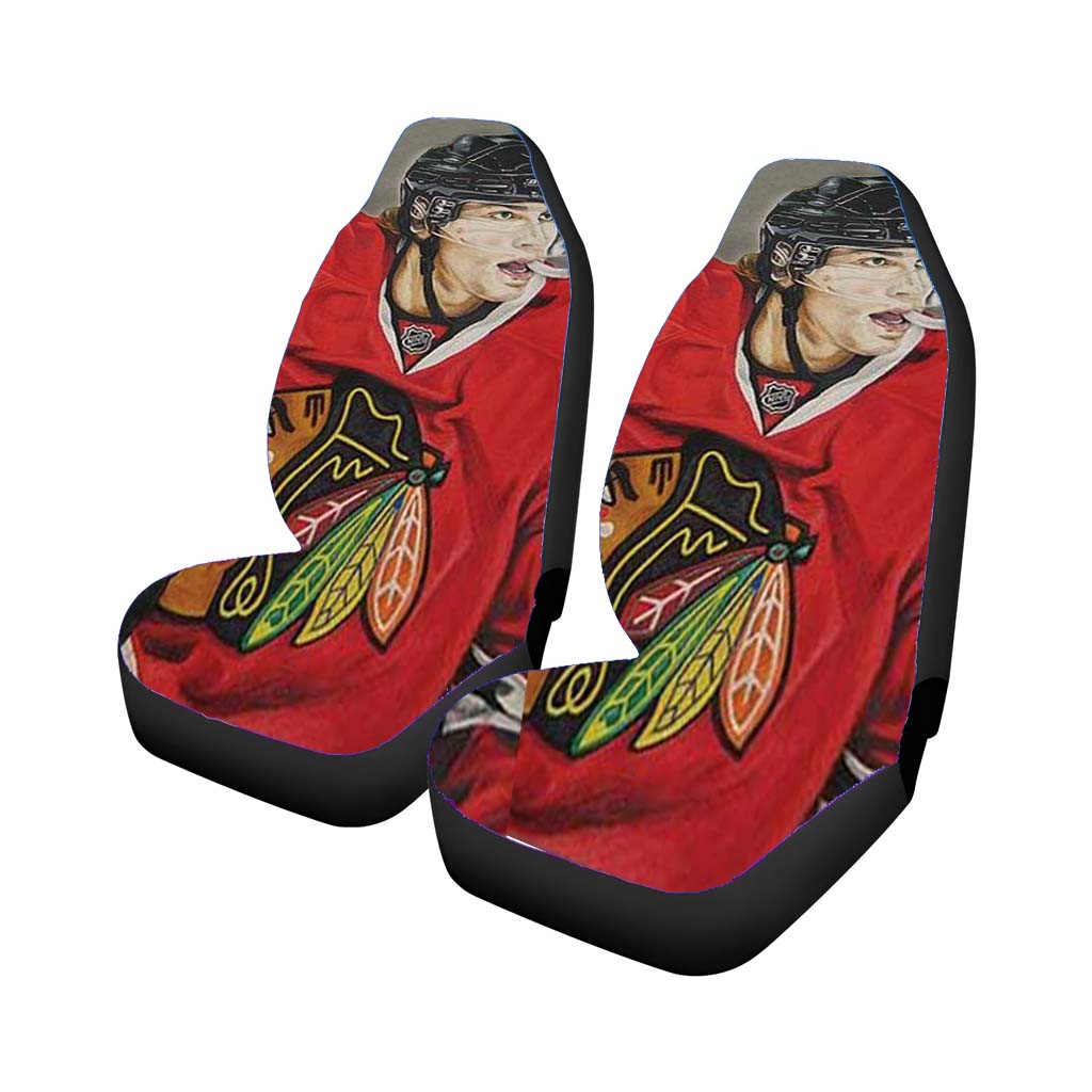 Patrick Kane Paint Car Front Seat Covers