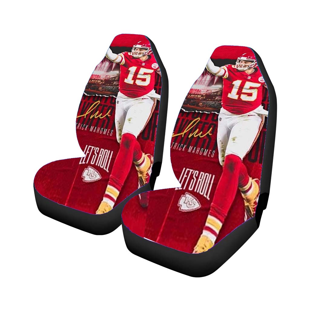 Patrick Mahomes Kc Chiefs Car Seat Covers