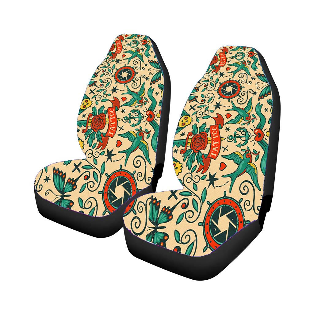 Pattern Car Front Seat Covers