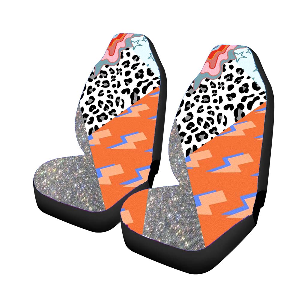 Pattern Art Car Front Seat Covers