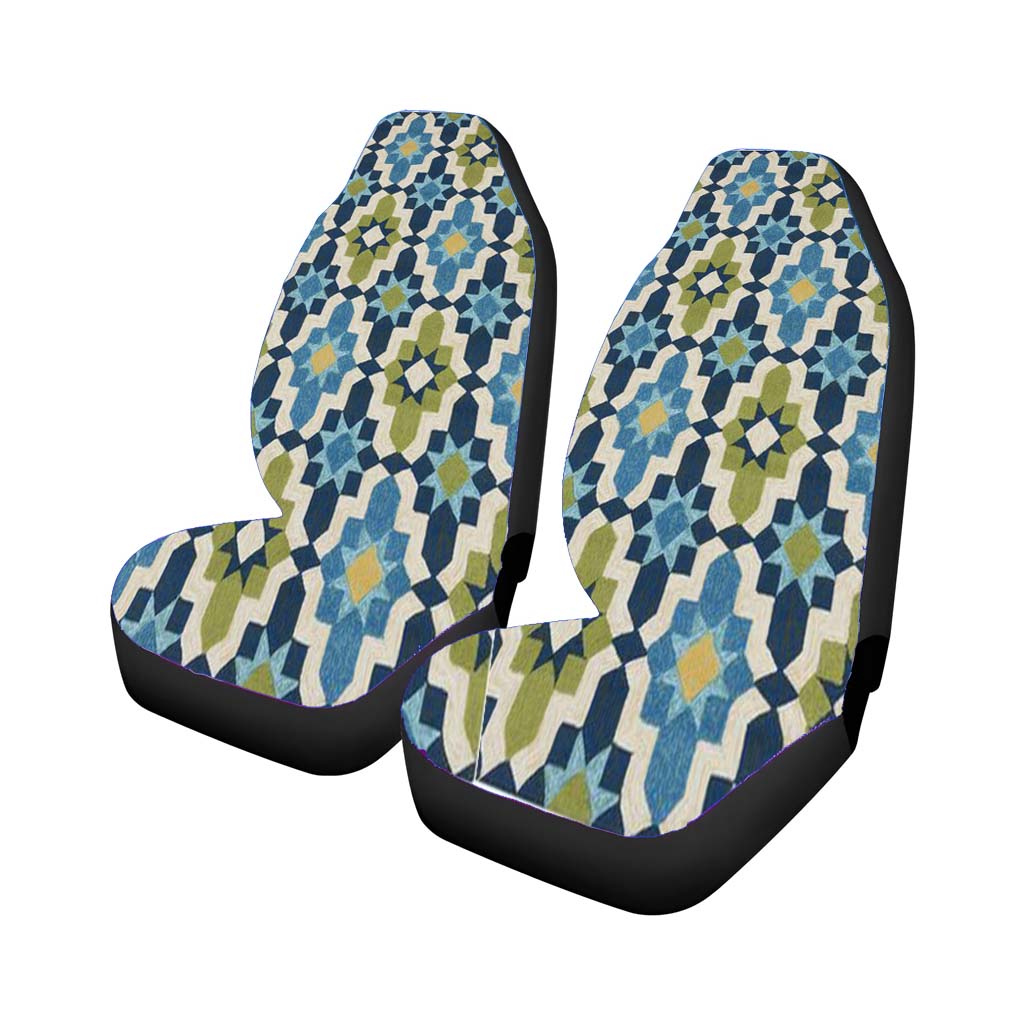Pattern Classic Mind Car Front Seat Covers