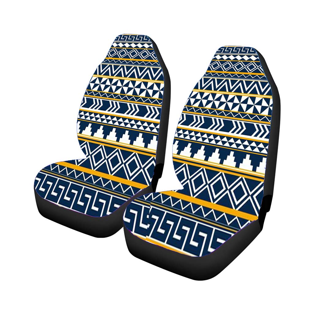 Pattern Classic No Crime Car Front Seat Covers