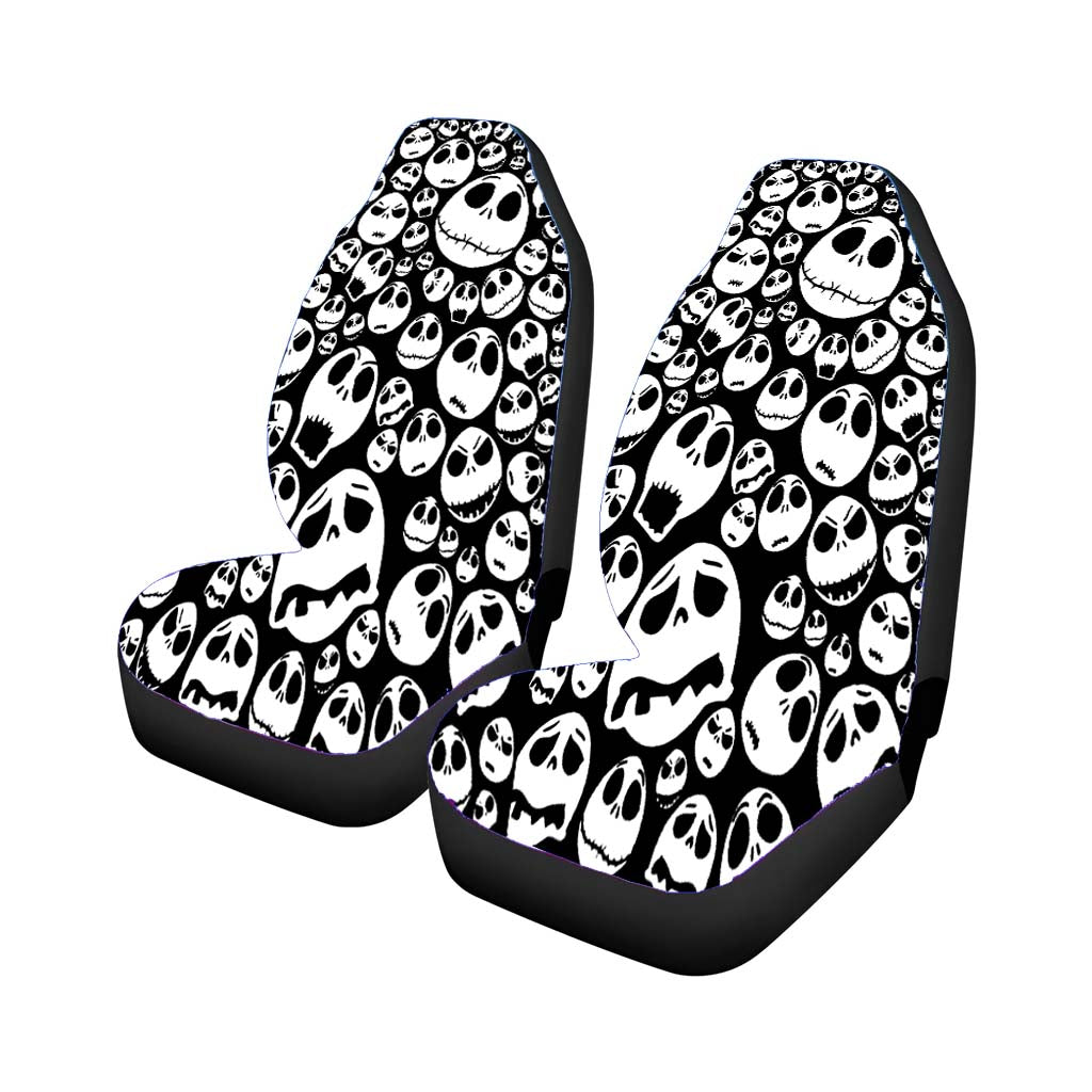 Pattern Halloween Jack Skellington Car Front Seat Covers