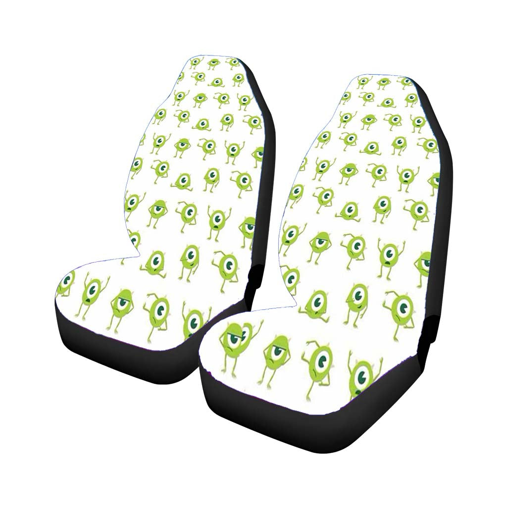 Pattern Monster Inc Car Front Seat Covers