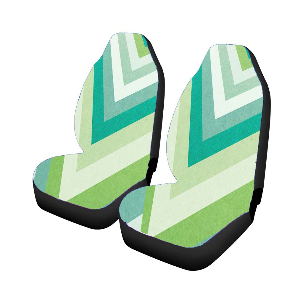 Pattern Pillow Glass Car Front Seat Covers