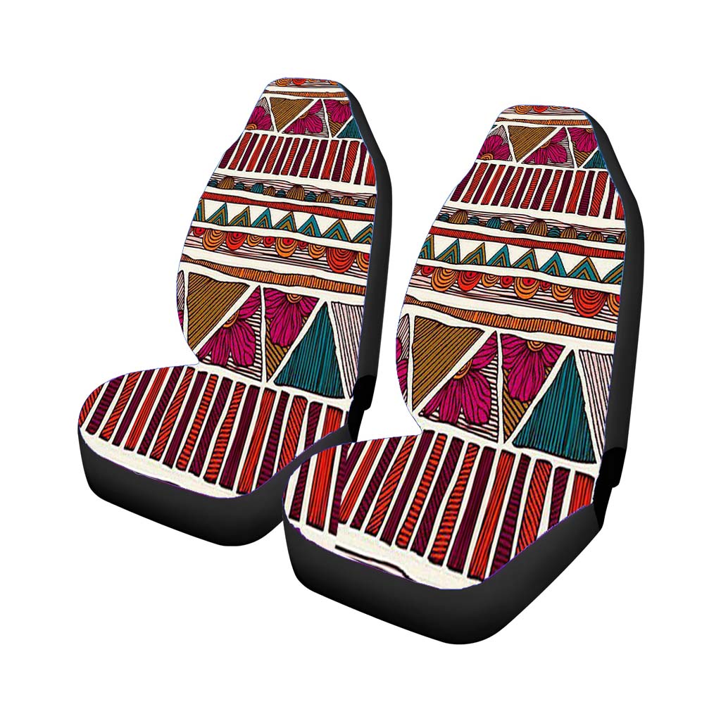 Pattern Rose Car Front Seat Covers