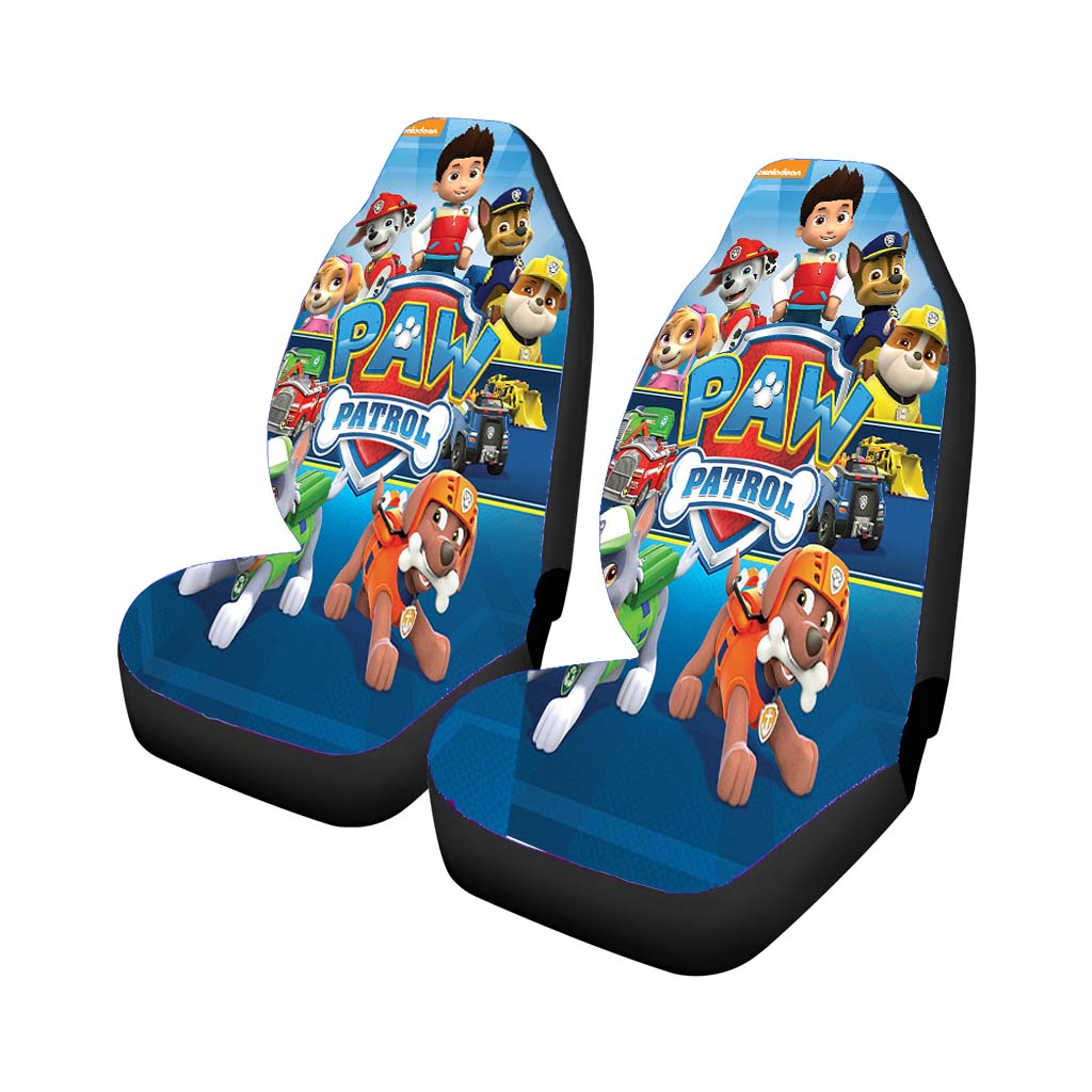 Paw Patrol Poster Car Front Seat Covers